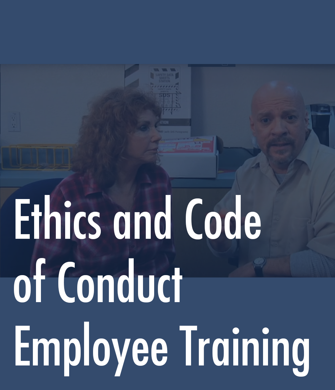 Ethics and Code of Conduct Employee Training