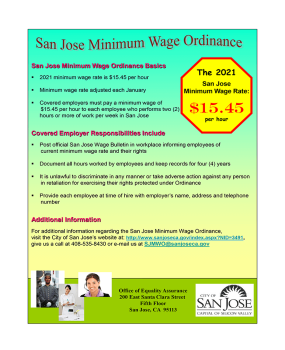 City of San Jose Ordinance Basics and Responsibilities